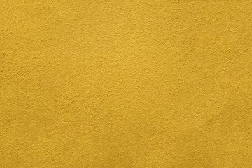 Yellow color cement wall texture