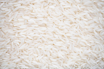 Jasmine rice grains background