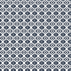 tribal background aztec vector pattern in black