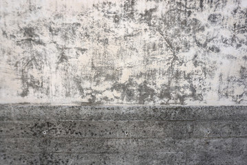 Linear concrete texture