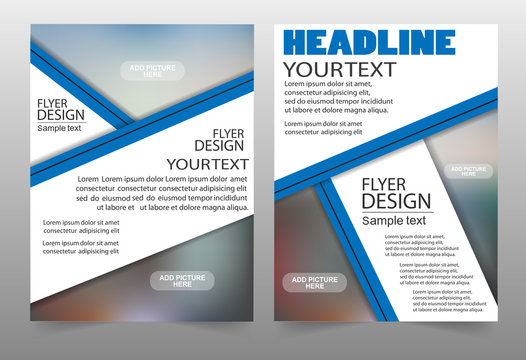 Brochure flyer design layout  template. Can be used for publishing, print and presentation. Vector. Eps 10