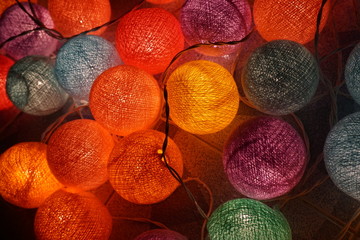 color of cotton ball light