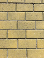 Yellow bricks background