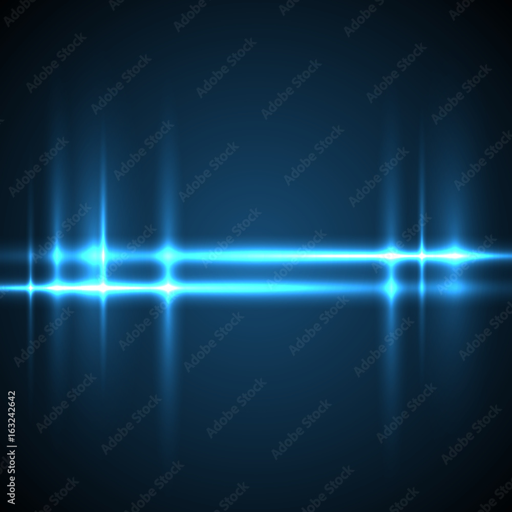 Poster glow light motion vector background