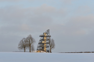 Aussichtsturm auf der Rathmannsdörfer Höhe