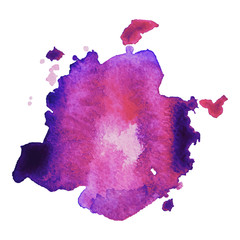 Abstract hand drawn watercolor background.