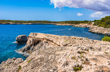 Insel Landschaft Küstenlinie Mallorca Spanien Mittelmeer