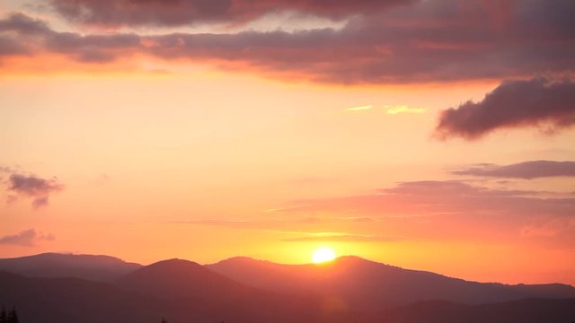 Sunrise over Smoky Mountains, Tennessee, USA