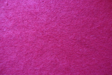 Fluffy scarlet red handmade stockinette knit fabric