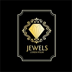 logo concept for jewel company