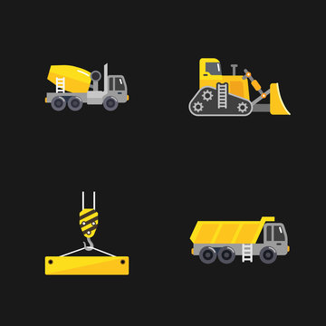four under construction icons
