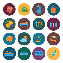 travel company icons