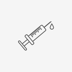 Syringe modern icon