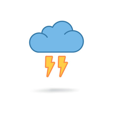 cloud flash icon