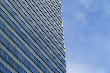 Fototapeta na wymiar 東京都心の高層ビル　fix窓