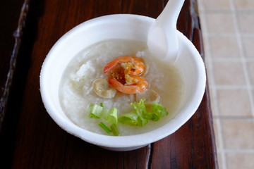 Shrimp porridge