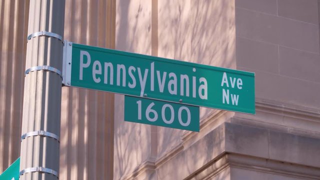 Pennsylvania Avenue in Washington - address of The White House