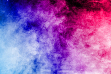 Fototapeta na wymiar Abstract colorful smoke on background.