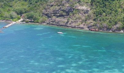 Fototapeta premium Baie Les Saintes, Guadeloupe