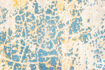 Old paint on the wall as a background