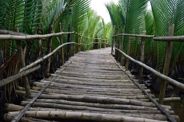 Obraz premium Bamboo bridge