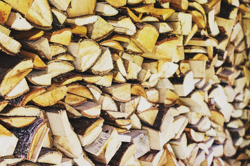 once a pile of broken wood shed