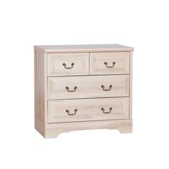 Drawers isolated on white background with clipping path