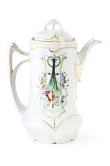 antique coffee pot from Art Nouveau time