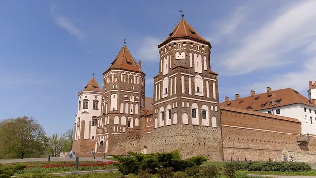 Mirskij castle. Mir. Belarus