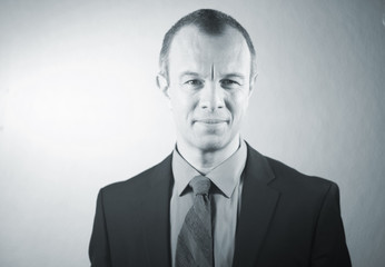 Businessman in suit aged 40s