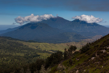 Fototapeta premium Wulkan na Jawie - Ijen - Indonezja