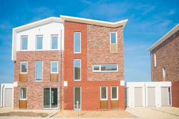 newly built homes
