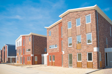newly built homes
