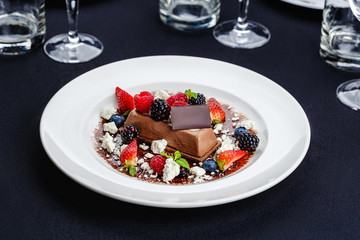 A chocolate bar.
