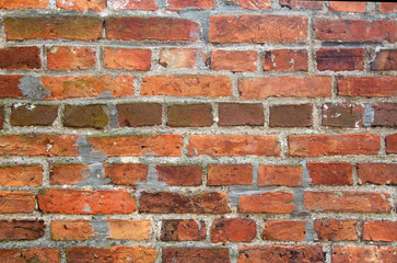 Fragment of old wall