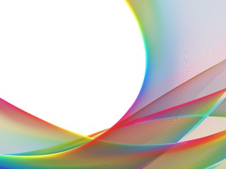 Colorful abstract fractal background, texture, illustration 