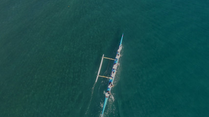 pirogue vu de haut 