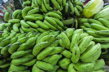 bananes en grappe 