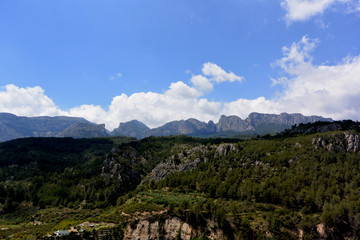 Naklejka premium Spanish mountains