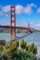 The Golden Gate Bridge of San Francisco, CA