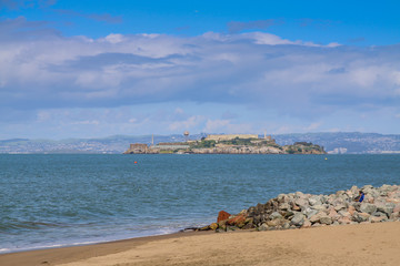The panoramic view of San Francisco