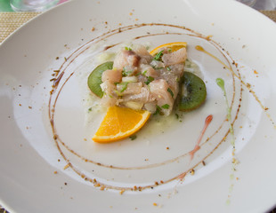 Tartare de poisson 