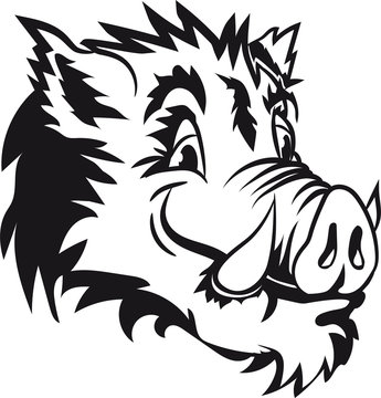 wildschwein kopf lustig