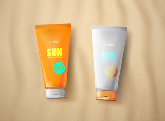 Sun protection cosmetics.