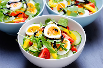 salat 3 schüsseln