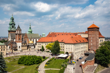 Naklejka na ściany i meble Wawel castle Krakow