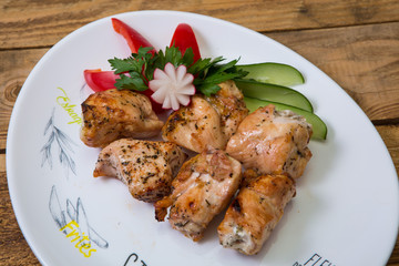 Meat, steak, shish kebab