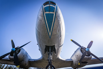 Old Russian airplane