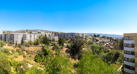 Obraz premium Panoramic view of Vina del Mar, Chile