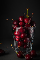 Fototapeta na wymiar ripe cherry